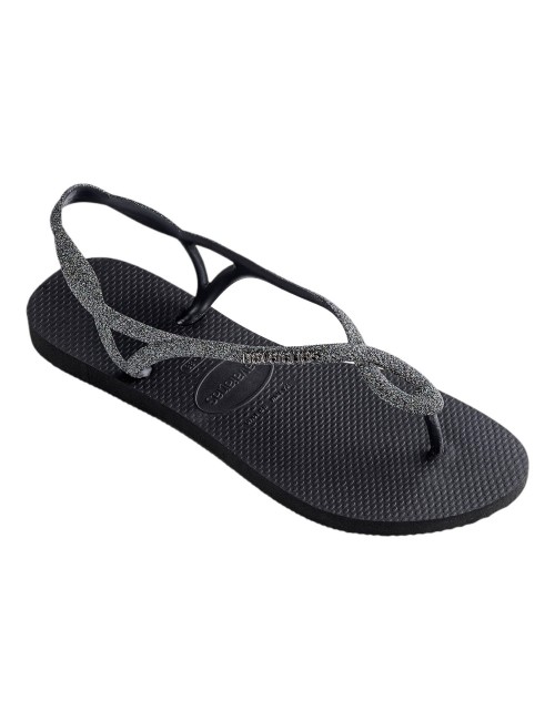 HAVAIANAS Shoes SANDALO INFRADITO LUNA PREMIUM BLACK/DARK GREY