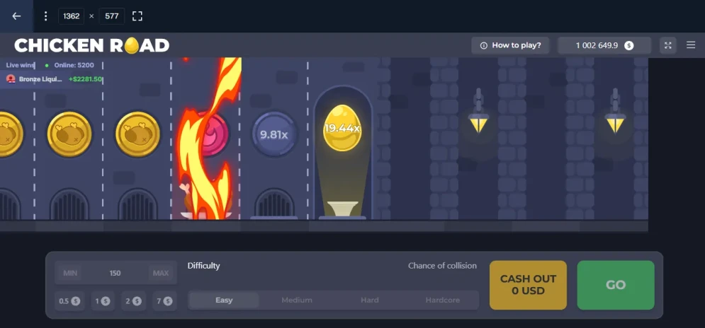 Chicken Road gameplay